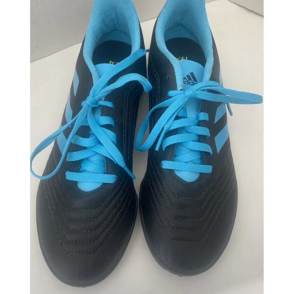 Adidas Predator 19.4 FG soccer cleats mens size 6 Blue/ Black
